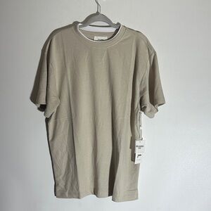Premium Beige Short Sleeve Tee